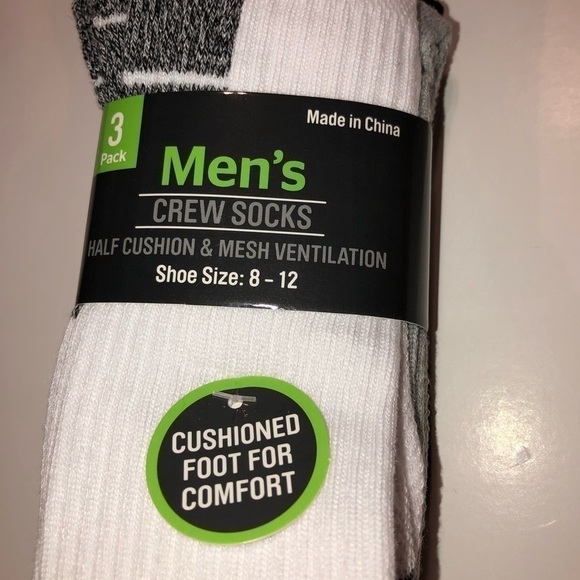 Men’s crew socks size 8-12 NEW! - Picture 9 of 10